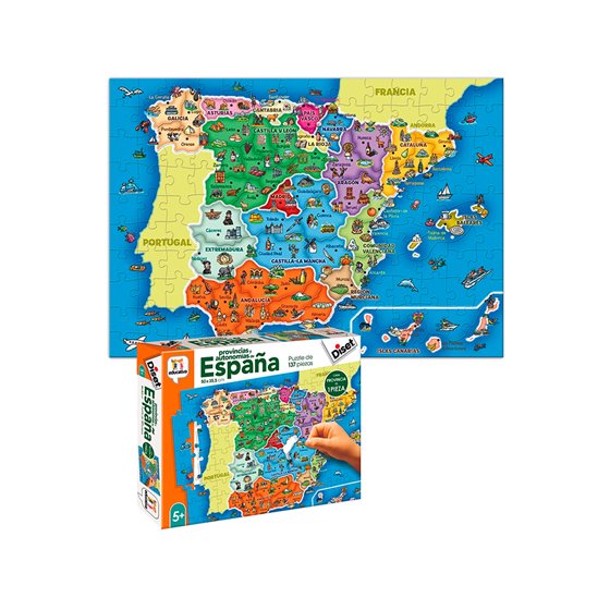 Juego Diset Didactico Provincias De España