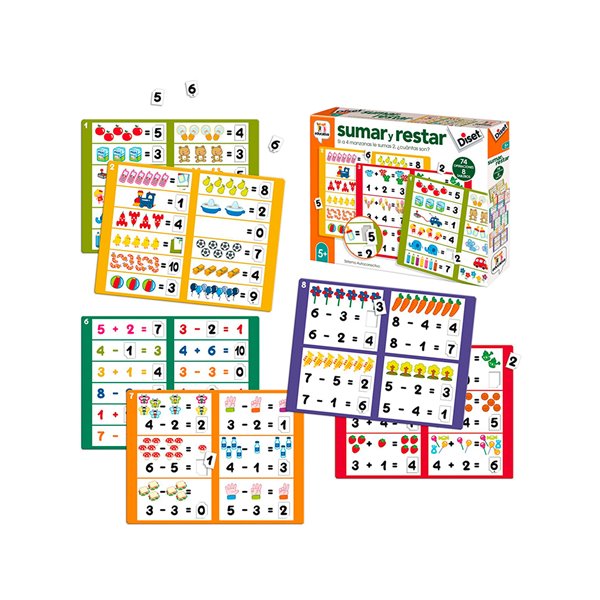 Juego Diset Didactico Sumar Y Restar
