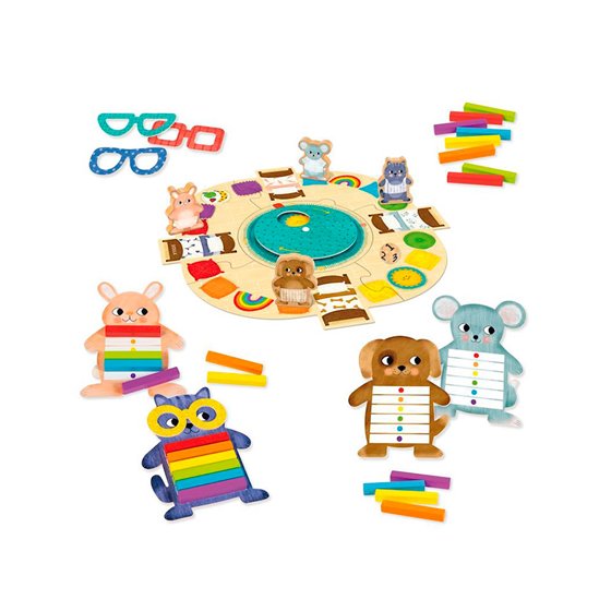 Juego Goula Didactico Vestirse De Colores