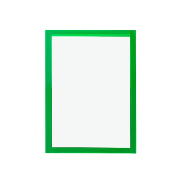 Marco Porta Anuncios Liderpapel Magnetico Din A4 Dorso Adhesivo Removible Color Verde