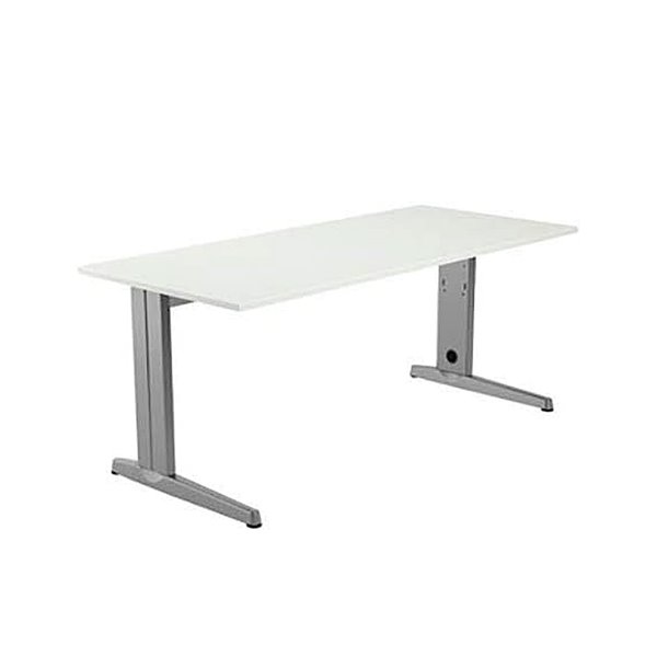 Mesa De Reunion Rocada Meeting 3005Ab01 Estructura Madera Gris En Aspas Tablero Haya 100 Cm Diametro