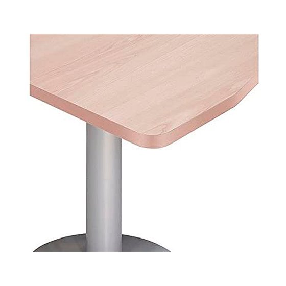 Mesa De Reunion Rocada Meeting 3006Aa01 Estructura Madera Haya En Aspas Tablero Haya 120 Cm Diametro