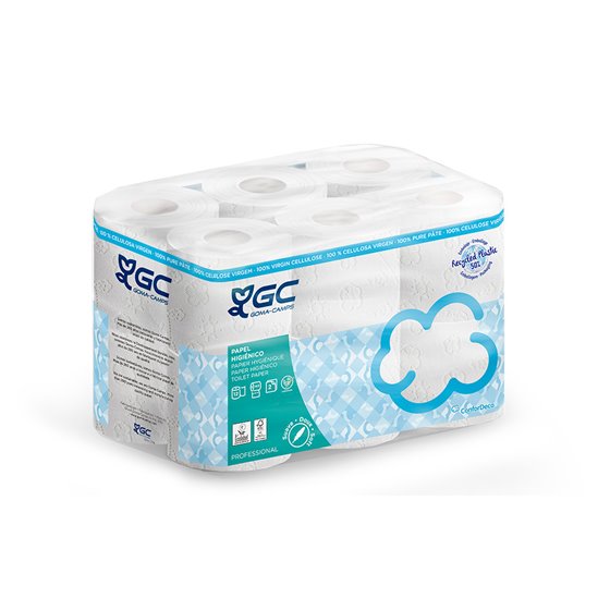 Papel Higienico Gc 2 Capas Paquete De 12 Rollos