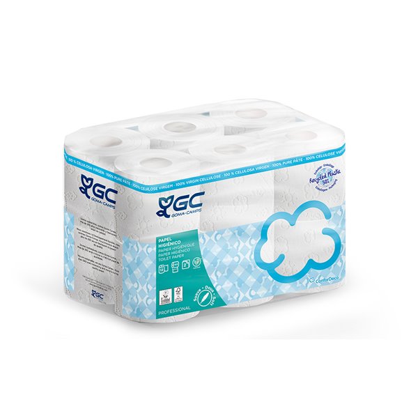 Papel Higienico Gc 2 Capas Paquete De 12 Rollos