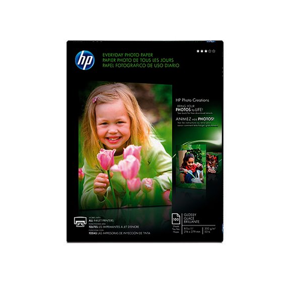 Papel Hp Photo Semi-Glossy Din A4 200G/M2 Paquete De 100 Hojas