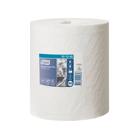 Papel Secamanos Tork Extra Ancho 215 Mm Largo 160 Mt 2 Capas Para Dispensador M2 Paquete De 6 Unidades