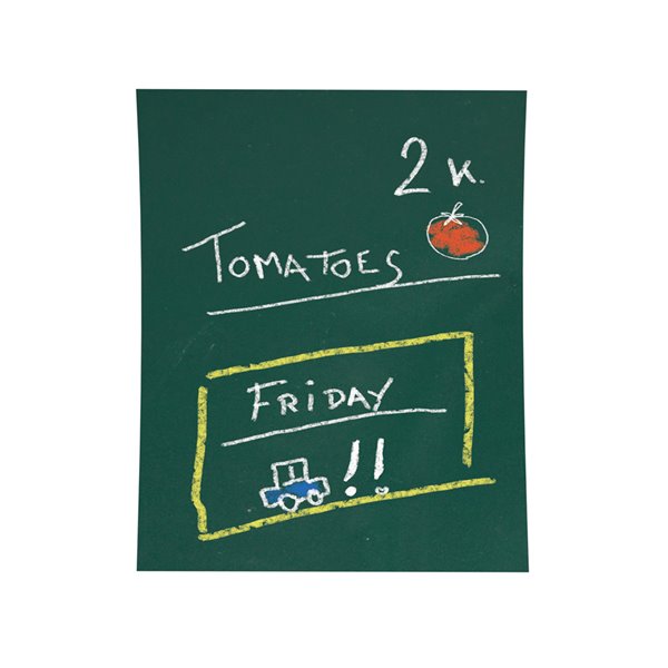 Pizarra Liderpapel Para Tiza Adhesiva Rollo 45X200 Cm Color Negro O Verde