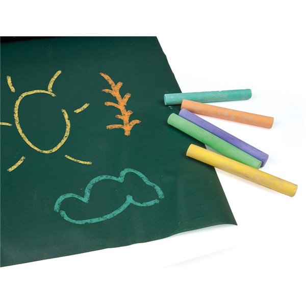 Pizarra Liderpapel Para Tiza Adhesiva Rollo 45X200 Cm Color Negro O Verde