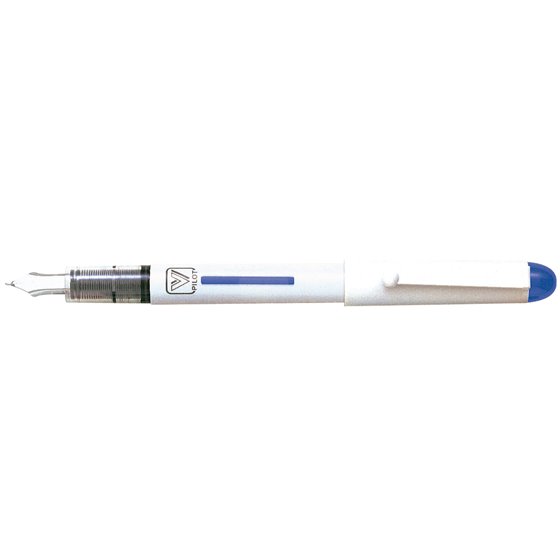 Pluma Pilot V Pen Blanco Desechable Azul Svpn-4Wl