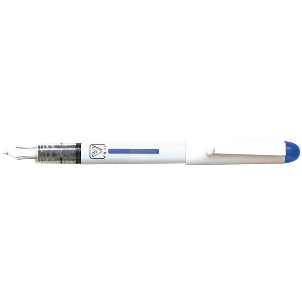 Pluma Pilot V Pen Blanco Desechable Azul Svpn-4Wl