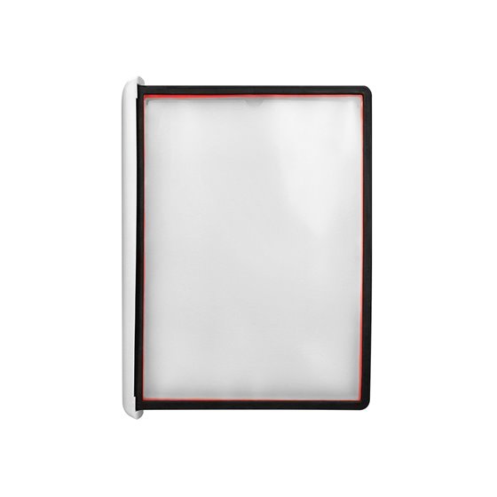 Portacatalogo De Pared Plastico Liderpapel Con 10 Fundas Din A4 Colores Surtidos