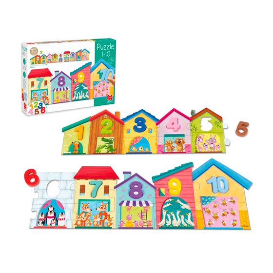 Puzle Goula 1-10 Duo 20 Piezas