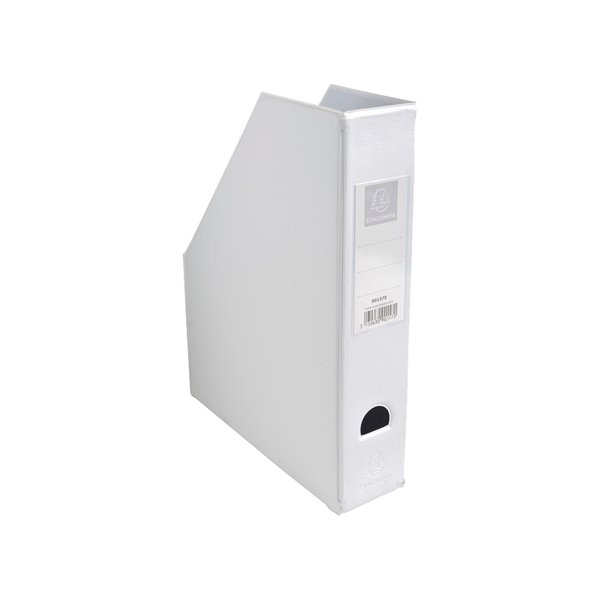 Revistero Exacompta Pvc Lomo 70 Mm Color Blanco 230X310X70 Mm