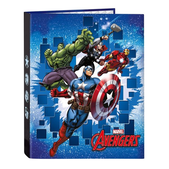 Carpeta Folio 4 Anillas Mixtas Avengers "Forever"26,5 x 33 x 4 cm.
