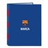 Carpeta Folio 4 Anillas Mixtas F.C.Barcelona 2ª Equipacion26,5 x 33 x 4 cm.
