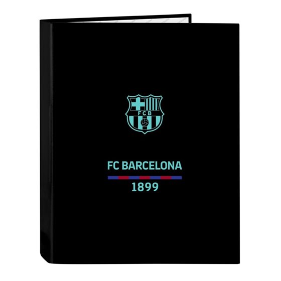 Carpeta Folio 4 Anillas Mixtas F.C.Barcelona 3ª Equipacion26,5 x 33 x 4 cm.