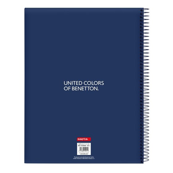 Bloc A4 Micro120 Hojas Benetton "Cool"21 x 29,7 cm.