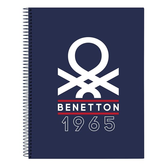 Bloc A4 Micro120 Hojas Benetton "Varsity"21 x 29,7 cm.