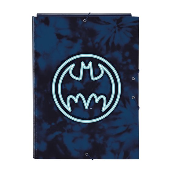 Carpeta Folio 3 Solapas Batman "Legendary"26 x 33,5 x 2,5 cm.