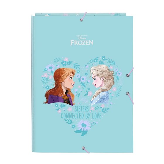Carpeta Folio 3 Solapas Frozen Ii "Hello Spring"26 x 33,5 x 2,5 cm.