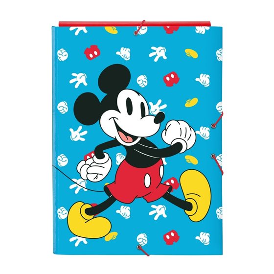 Carpeta Folio 3 Solapas Mickey Mouse "Fantastic"26 x 33,5 x 2,5 cm.
