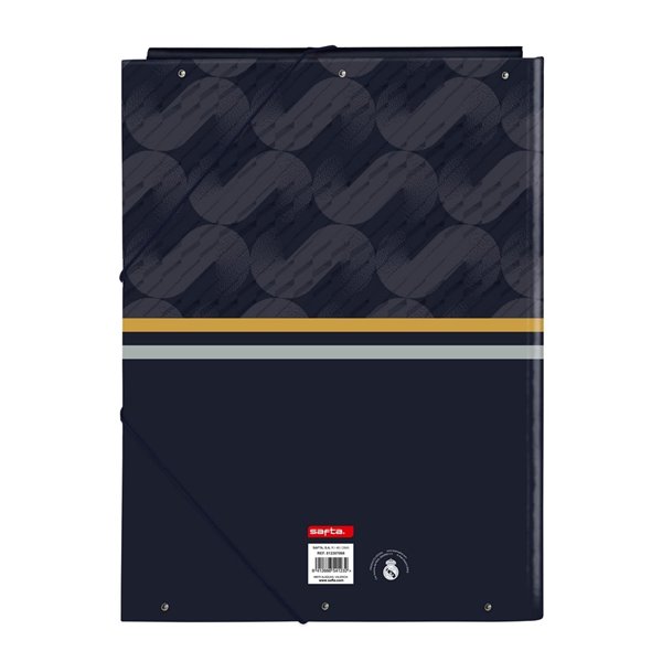 Carpeta Folio 3 Solapas Real Madrid 2ª Equipacion 23/2426 x 33,5 x 2,5 cm.