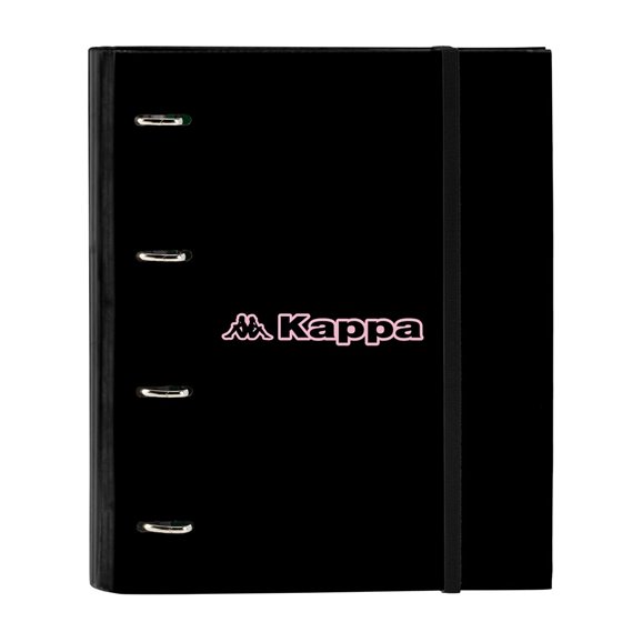 Carpeta 4 Anillas 35Mm Con Recambio Kappa "Silver Pink"27 x 32 x 3,5 cm.