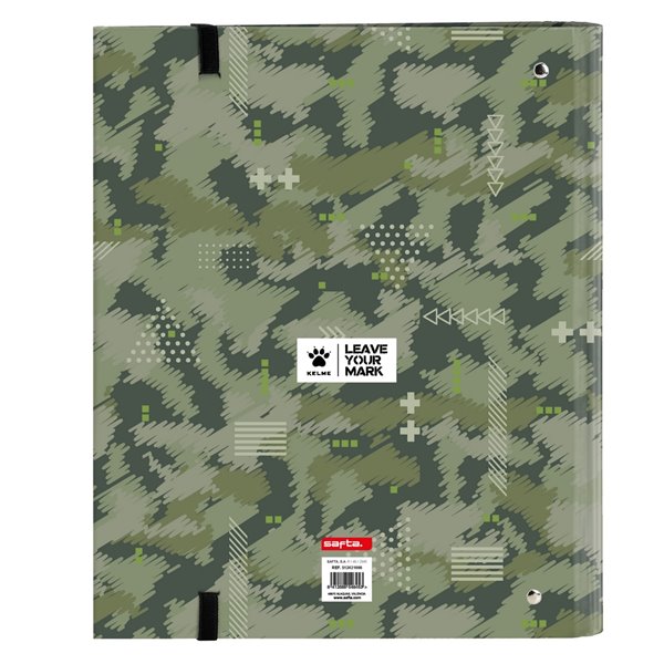 Carpeta 4 Anillas 35Mm Con Recambio Kelme "Travel"27 x 32 x 3,5 cm.