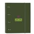 Carpeta 4 Anillas 35Mm Con Recambio Munich "Bright Khaki"27 x 32 x 3,5 cm.