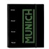 Carpeta 4 Anillas 35Mm Con Recambio Munich "Caviar"27 x 32 x 3,5 cm.