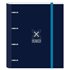 Carpeta 4 Anillas 35Mm Con Recambio Munich "Nautic"27 x 32 x 3,5 cm.