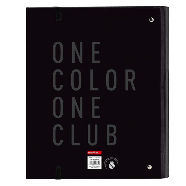 Carpeta 4 Anillas 35Mm Con Recambio Real Madrid 3ª Equipacion27 x 32 x 3,5 cm.