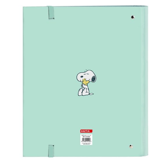 Carpeta 4 Anillas 35Mm Con Recambio Snoopy "Groovy"27 x 32 x 3,5 cm.