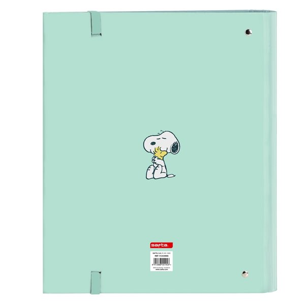 Carpeta 4 Anillas 35Mm Con Recambio Snoopy "Groovy"27 x 32 x 3,5 cm.