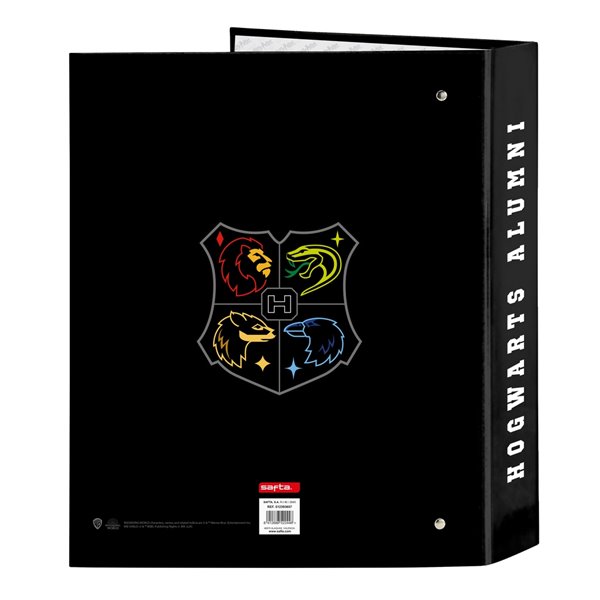 Carpeta Folio 4 Anillas 35Mm Lomo Ancho Harry Potter "House Of Champions"27 x 33 x 6 cm.