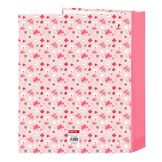 Carpeta Folio 4 Anillas 35Mm Lomo Ancho Vmb "In Bloom"27 x 33 x 6 cm.