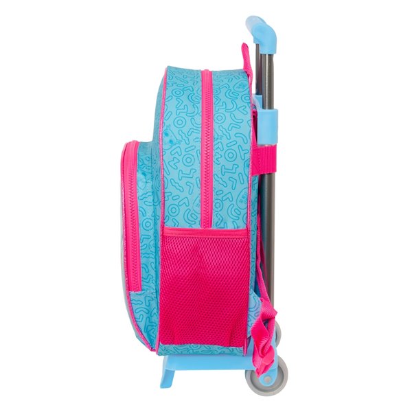 Mochila Con Carro 705 Lol Surprise! "Divas"28 x 34 x 10 cm.