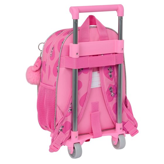 Mochila Con Carro 705 Minnie Mouse "Loving"28 x 34 x 10 cm.