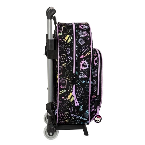 Mochila Con Carro 705 Monster High28 x 34 x 10 cm.