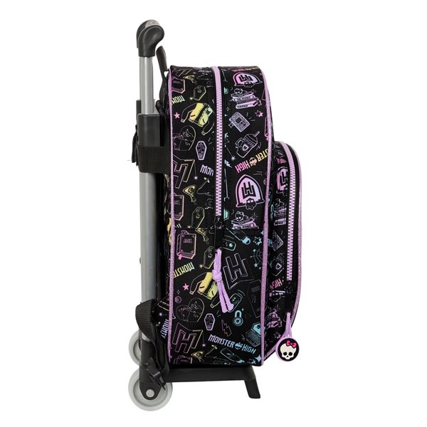 Mochila Con Carro 705 Monster High28 x 34 x 10 cm.