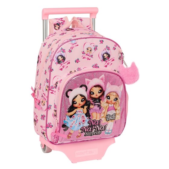 Mochila Con Carro 705 Nanana "Fabulous"28 x 34 x 10 cm.