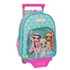 Mochila Con Carro 705 Rainbow High "Paradise"28 x 34 x 10 cm.
