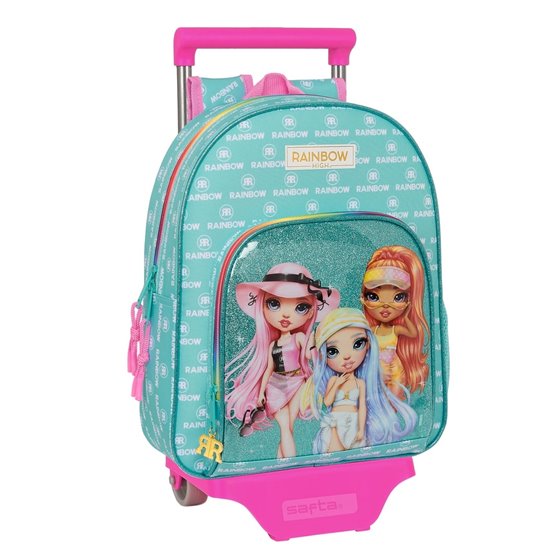 Mochila Con Carro 705 Rainbow High "Paradise"28 x 34 x 10 cm.