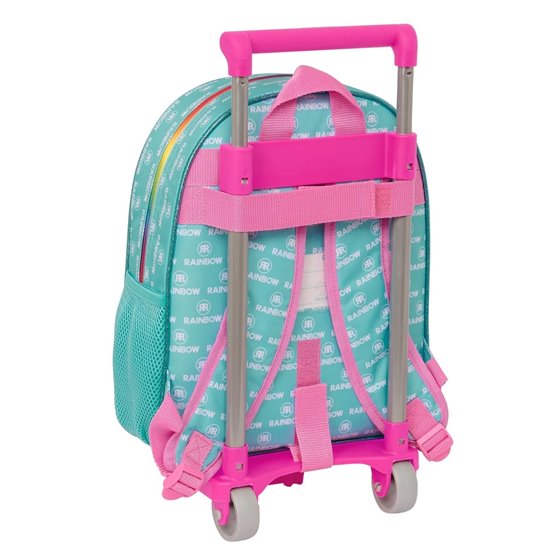 Mochila Con Carro 705 Rainbow High "Paradise"28 x 34 x 10 cm.