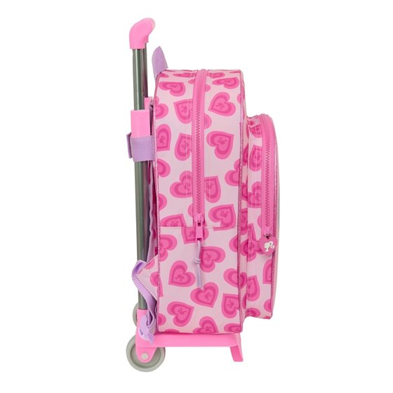Mochila Mochila Con Carro 705 Barbie "Love"26 x 34 x 11 cm.