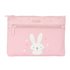 Portatodo Gde. 2 Crem. Fácil Limpieza Safta Preescolar "Bunny"23 x 16 x 3 cm.