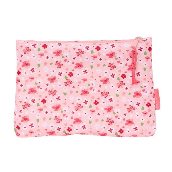 Portatodo Gde. 2 Cremalleras Vmb "In Bloom"23 x 16 x 3 cm.