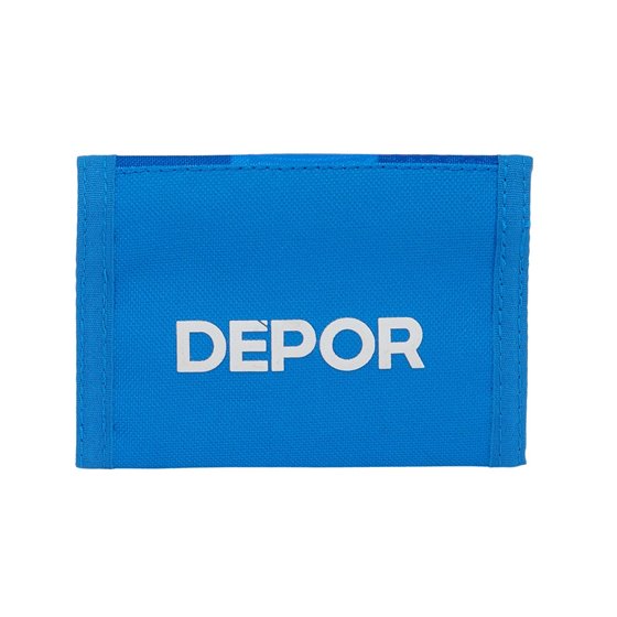 Billetera Con Cabecera Real Deportivo De La Coruña12,5 x 9,5 cm.