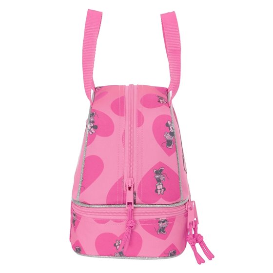 Portameriendas Minnie Mouse "Loving"20 x 20 x 15 cm.