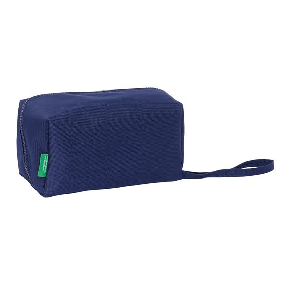 Portatodo Cuadrado Grande Benetton "Varsity"22 x 10 x 10 cm.